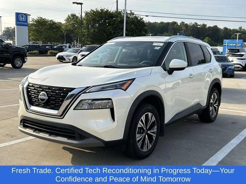 White 2023 Nissan Rogue SV