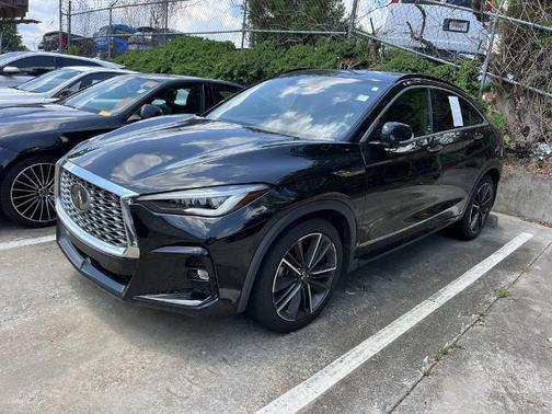 Black Obsidian 2023 INFINITI QX55 ESSENTIAL