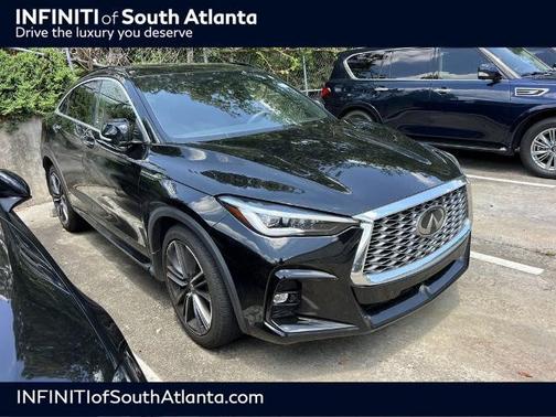 Black Obsidian 2023 INFINITI QX55 ESSENTIAL