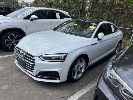 Glacier White Metallic 2018 Audi A5 2.0T Premium Plus
