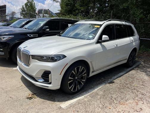 Mineral White Metallic 2019 BMW X7 xDrive40i