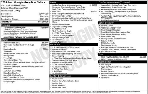 2024 Jeep Wrangler 4xe Sahara