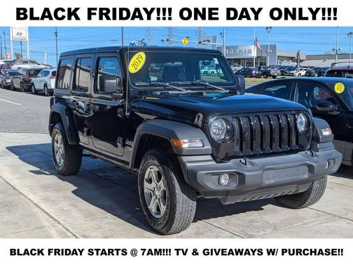 2019 Jeep Wrangler Unlimited Sport