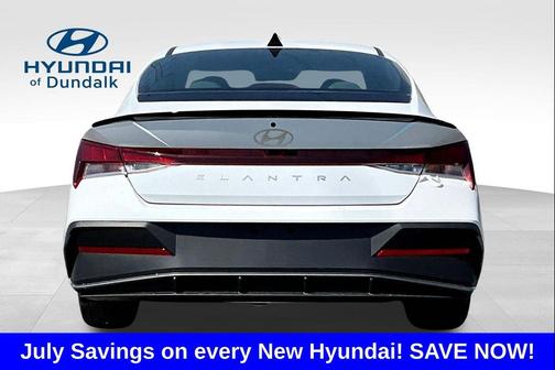 Serenity White 2026 Hyundai ELANTRA Sport