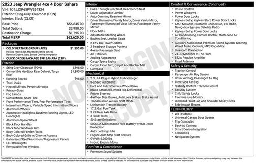 2023 Jeep Wrangler 4xe Sahara