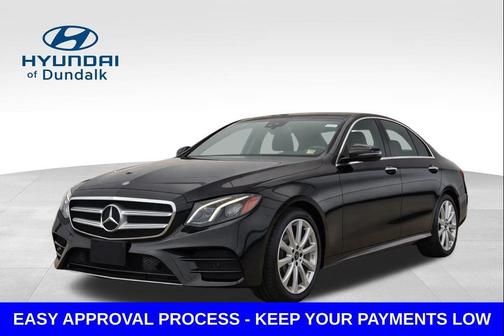 Black 2020 Mercedes-Benz E-Class 4MATIC