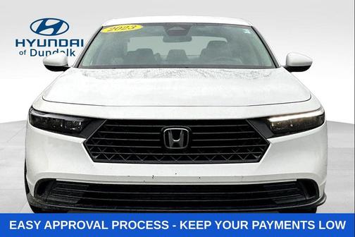 Platinum White 2023 Honda Accord LX 1.5T