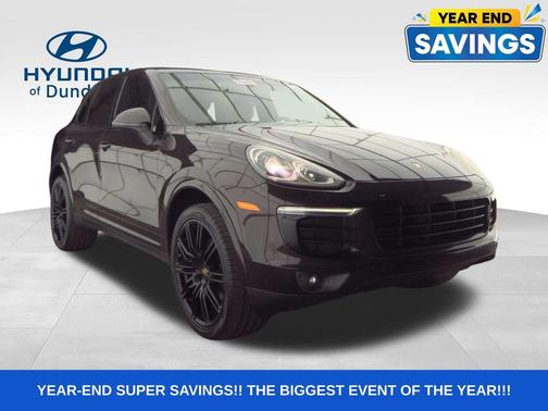 2018 Porsche Cayenne Platinum Edition