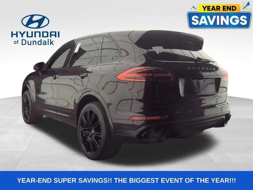 2018 Porsche Cayenne Platinum Edition