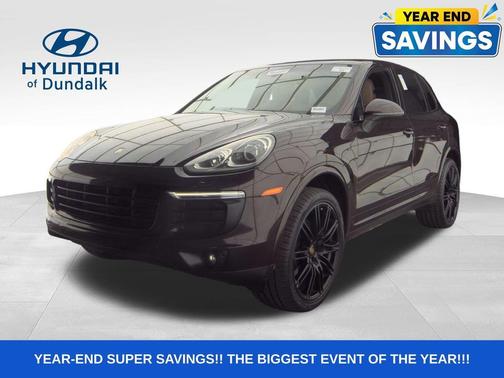 2018 Porsche Cayenne Platinum Edition