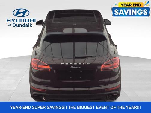 2018 Porsche Cayenne Platinum Edition