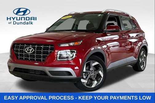 Ultimate Red 2025 Hyundai VENUE SEL
