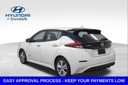 Glacier White 2018 Nissan Leaf S