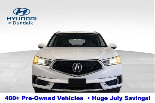 White Diamond Pearl 2017 Acura MDX 3.5L w/Advance Package