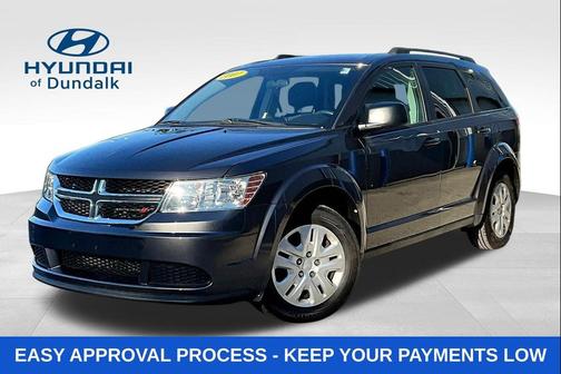 Granite Pearlcoat 2017 Dodge Journey SE