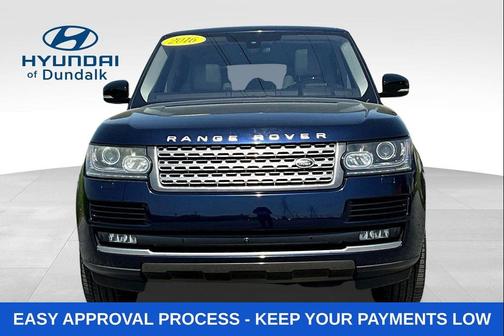Loire Blue 2016 Land Rover Range Rover 5.0L Supercharged