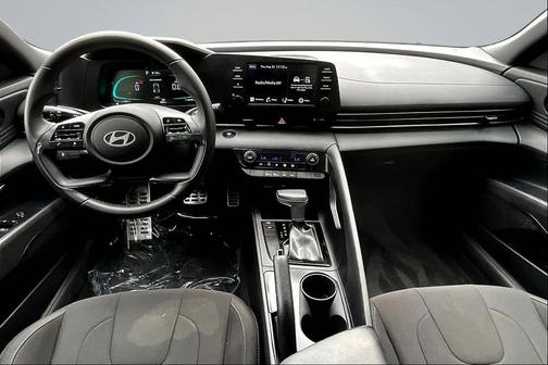 Serenity White 2025 Hyundai ELANTRA Sport