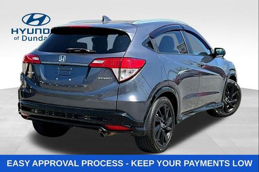 Modern Steel Metallic 2021 Honda HR-V 2WD Sport