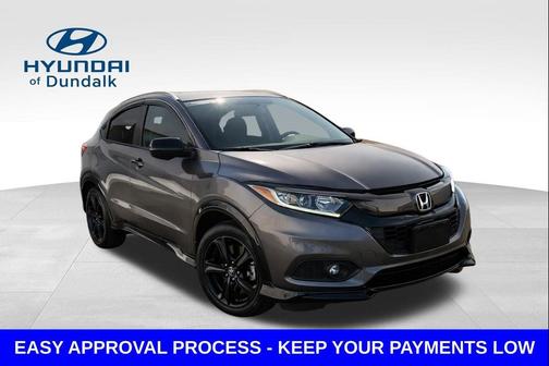 Modern Steel Metallic 2021 Honda HR-V 2WD Sport