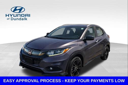 Modern Steel Metallic 2021 Honda HR-V 2WD Sport