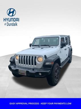 Bright White Clearcoat 2020 Jeep Wrangler Unlimited Sport