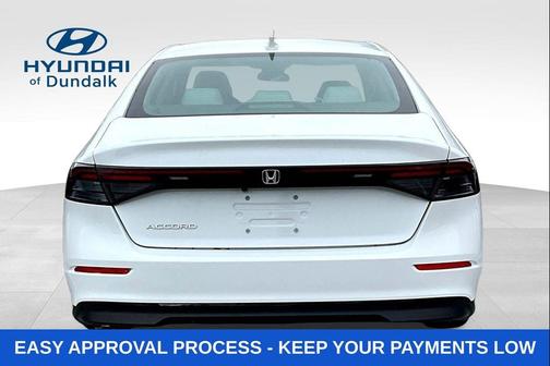 Platinum White Pearl 2024 Honda Accord EX