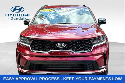 Passion Red Tintcoat 2021 Kia Sorento S