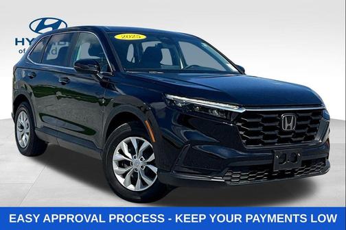 Crystal Black Pearl 2025 Honda CR-V LX AWD