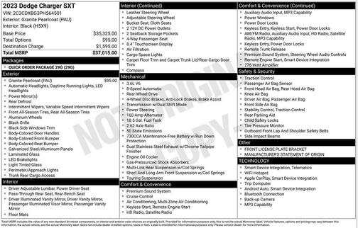 2023 Dodge Charger SXT