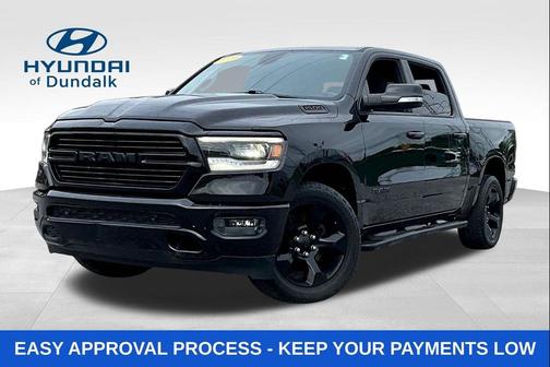 Diamond Black Crystal Pearlcoat 2019 RAM 1500 Big Horn