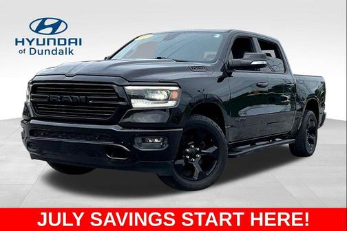 Diamond Black Crystal Pearlcoat 2019 RAM 1500 Big Horn