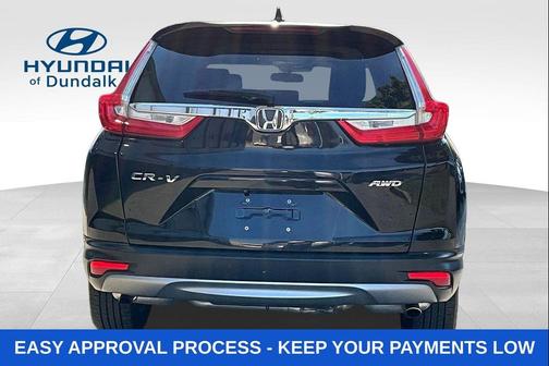 Crystal Black Pearl 2018 Honda CR-V EX