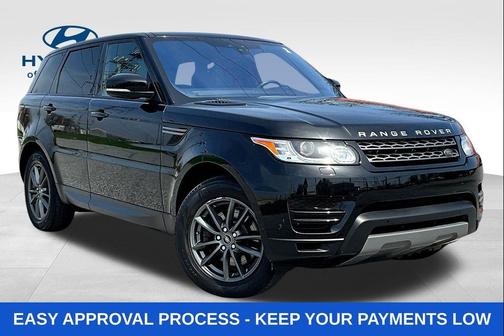 Black 2017 Land Rover Range Rover Sport 3.0L Supercharged SE