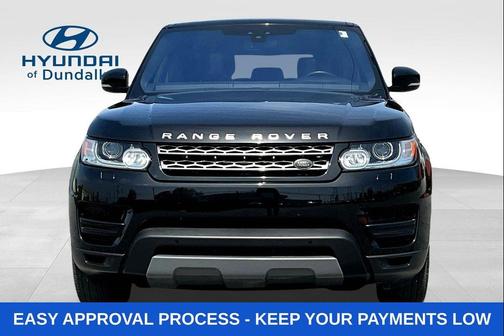 Black 2017 Land Rover Range Rover Sport 3.0L Supercharged SE