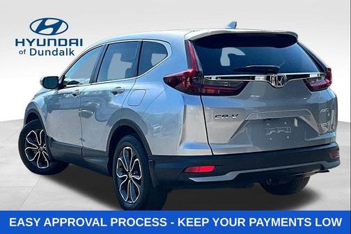 Lunar Silver Metallic 2021 Honda CR-V Hybrid EX