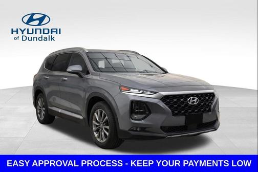 Machine Gray 2019 Hyundai SANTA FE Limited 2.4