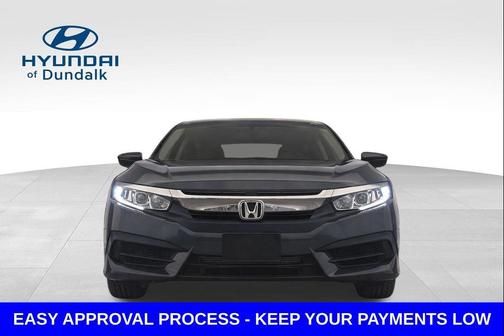 Blue 2018 Honda Civic LX