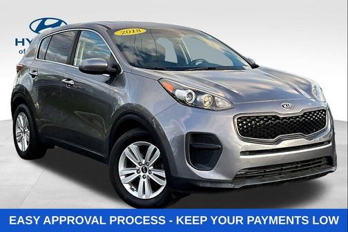 Mineral Silver 2018 Kia Sportage LX