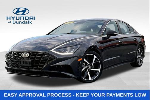 Portofino Gray 2022 Hyundai SONATA SEL Plus