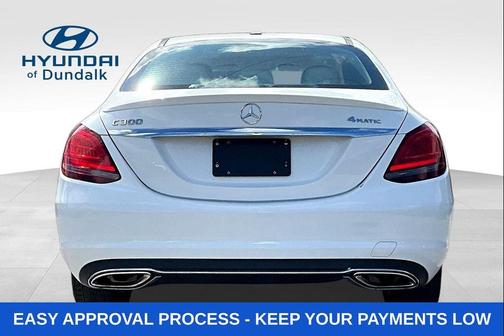 White 2019 Mercedes-Benz C-Class C 300 4MATIC