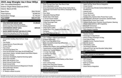 2023 Jeep Wrangler 4xe Base