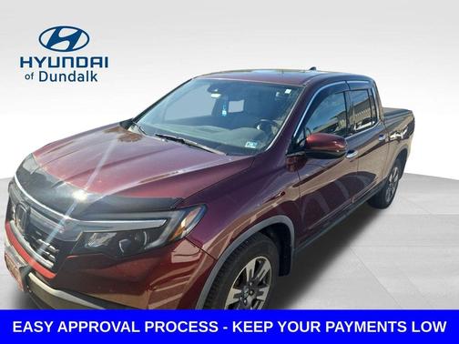 Deep Scarlet Pearl 2017 Honda Ridgeline RTL-E