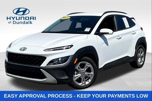 Lunar White 2023 Hyundai KONA SEL