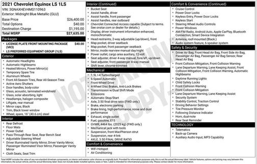 2021 Chevrolet Equinox LS