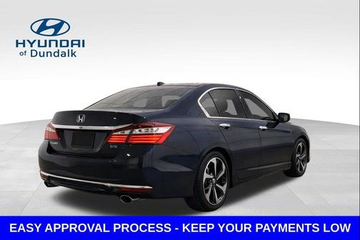 Obsidian Blue Pearl 2017 Honda Accord EX-L