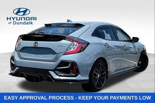 Gray 2021 Honda Civic Sport