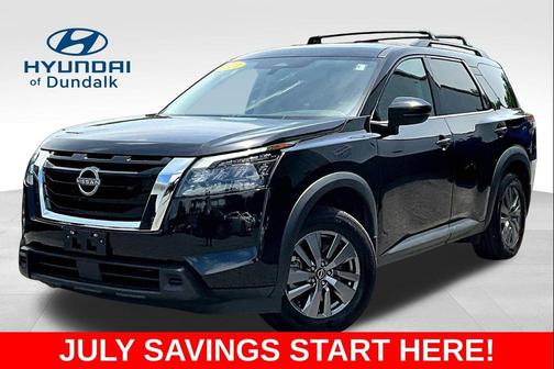 Super Black 2024 Nissan Pathfinder SV FWD