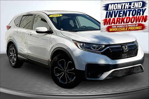 Platinum White Pearl 2021 Honda CR-V 2WD EX