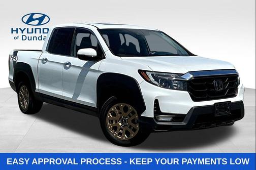 Platinum White Pearl 2022 Honda Ridgeline RTL-E