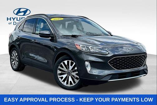 Magnetic Metallic 2020 Ford Escape Titanium